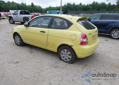 2009 Hyundai Accent Gs z USA, uszkodzony, nr VIN KMHCM36C09U138711